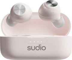 Sudio T3 Bluetooth Earbuds, Pink - ONLINE ONLY
