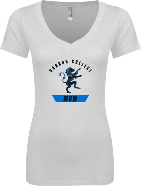 Gordon Next Level Ladies Junior Fit Ideal V Tee Gordon Mom - ONLINE ONLY