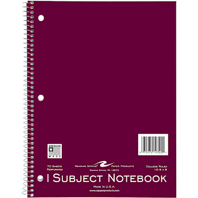 NOTEBK 10.5x8 70SH WIREBOUND - New (SKU: 9664506)