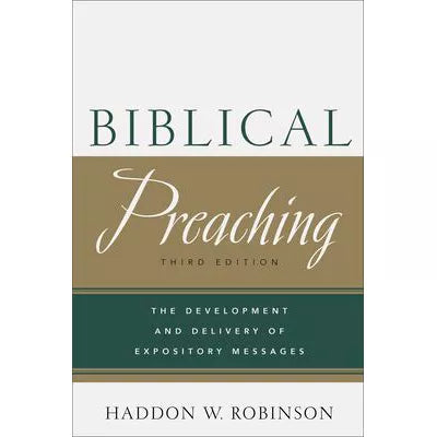 Biblical Preaching