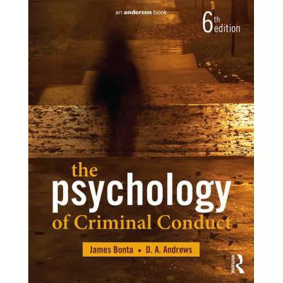 Psychology of Criminal Conduct