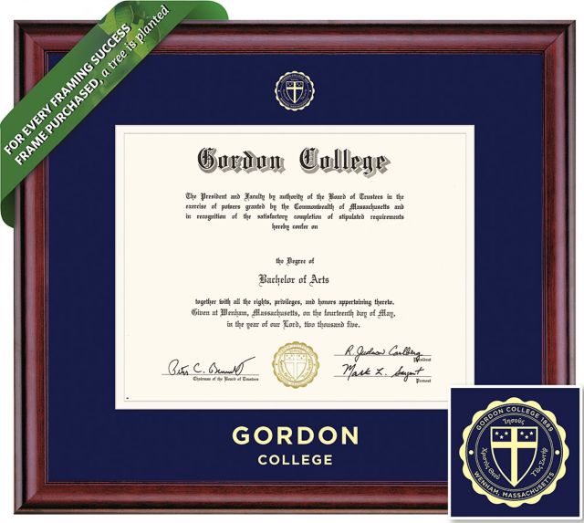 Gordon College 7'' x 9'' Classic Diploma Frame